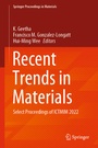 Cover: Recent Trends in Materials - Springer
