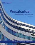 Cover: Precalculus : Mathematics for Calculus - CENGAGE Learning Custom Publishing