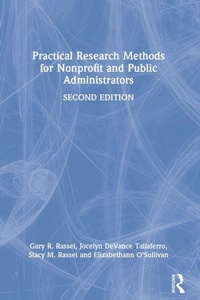 Enlarge image Cover: Practical Research Methods for Nonprofit and Public Administrators - Routledge