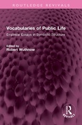 Cover: Vocabularies of Public Life - Routledge