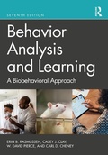 Cover: Behavior Analysis and Learning - Routledge