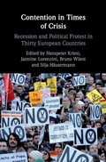 Cover: Contention in Times of Crisis - Cambridge University Press