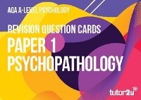 Abbildung von: AQA A Level Psychology Paper 1 Psychopathology Flashcards - Tutor2u Limited
