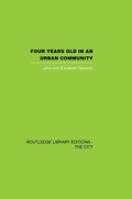 Cover: Four years Old in an Urban Community - Routledge