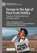 Cover: Europe in the Age of Post-Truth Politics - Palgrave Macmillan