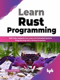 Cover: Learn Rust Programming - De Gruyter