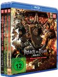 Cover: Attack on Titan - Anime Movie Trilogie (3 Blu-rays) - Crunchyroll