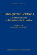 Cover: Consequence Relations - OUP eBook