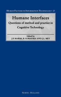 Enlarge image Cover: Humane Interfaces: Volume 13 - North-Holland