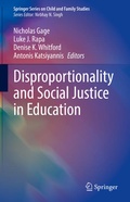 Cover: Disproportionality and Social Justice in Education - Springer