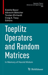 Abbildung von: Toeplitz Operators and Random Matrices - Birkhäuser