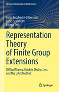Cover: Representation Theory of Finite Group Extensions - Springer