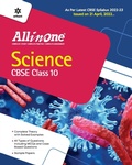 Cover: Cbse All in One Science Class 10 2022-23 Edition (as Per Latest Cbse Syllabus Issued on 21 April 2022) - Arihant Publications India Limited