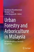 Cover: Urban Forestry and Arboriculture in Malaysia - Springer