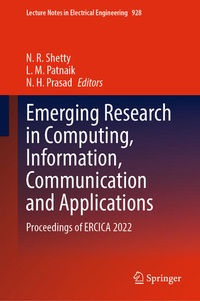Enlarge image Cover: Emerging Research in Computing, Information, Communication and Applications - Springer