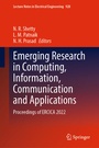 Cover: Emerging Research in Computing, Information, Communication and Applications - Springer