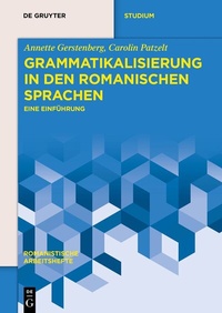 Abbildung von: Grammatikalisierung in den romanischen Sprachen - De Gruyter
