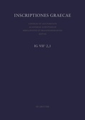 Cover: Oropus et ager Oropius - De Gruyter