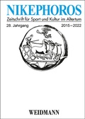 Cover: Nikephoros - Zeitschrift f&uuml;r Sport und Kultur im Altertum - Weidmannsche Hildesheim