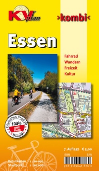Abbildung von: Essen - Stadtplan - Kommunalverlag Tacken