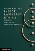 Cover: Parker and Evans's Inside Lawyers' Ethics - Cambridge University Press
