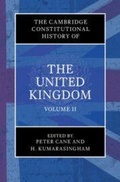 Cover: The Cambridge Constitutional History of the United Kingdom: Volume 2, The Changing Constitution - Cambridge University Press