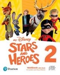 Cover: My Disney Stars and Heroes American Edition Level 2 Workbook with eBook - Pearson Education Limited