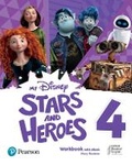 Cover: My Disney Stars and Heroes American Edition Level 4 Workbook with eBook - Pearson Education Limited