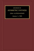 Cover: Advances in Asymmetric Synthesis - Elsevier
