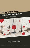 Cover: Deconstructive Constitutionalism - State University of New York Press