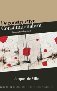 Enlarge image Cover: Deconstructive Constitutionalism - State University of New York Press