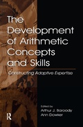 Abbildung von: The Development of Arithmetic Concepts and Skills - Routledge