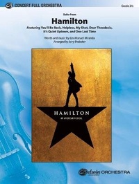 Enlarge image Cover: Hamilton, Suite from - Alfred Music
