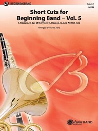 Enlarge image Cover: Short Cuts for Beginning Band -- Vol. 5 - Alfred Music