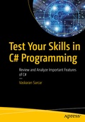 Cover: Test Your Skills in C# Programming - APress