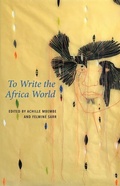 Cover: To Write the Africa World - Wiley