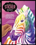 Cover: Kaleidoscope Sticker Mosaics Amazing Animals - Bookoli Limited