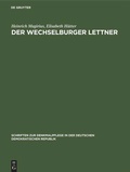 Cover: Der Wechselburger Lettner - De Gruyter