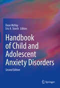 Cover: Handbook of Child and Adolescent Anxiety Disorders - Springer