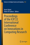 Cover: Proceedings of the ICR'22 International Conference on Innovations in Computing Research - Springer