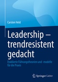 Cover: Leadership - trendresistent gedacht - Springer Gabler