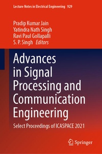 Enlarge image Cover: Advances in Signal Processing and Communication Engineering - Springer