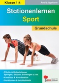 Cover: Stationenlernen Sport / Grundschule - KOHL VERLAG Der Verlag mit dem Baum