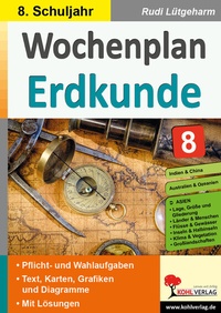 Abbildung von: Wochenplan Erdkunde / Klasse 8 - KOHL VERLAG Der Verlag mit dem Baum