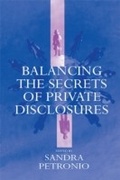 Cover: Balancing the Secrets of Private Disclosures - Routledge
