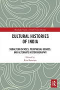 Cover: Cultural Histories of India - Routledge