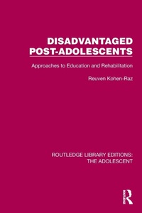 Bild: Disadvantaged Post-Adolescents - Routledge