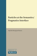 Cover: Particles at the Semantics/Pragmatics Interface - Brassey's (UK) Ltd
