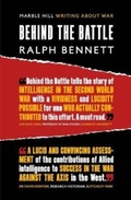 Cover: BEHIND THE BATTLE - Marble Hill Publishers