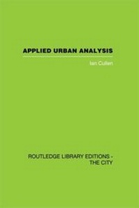 Enlarge image Cover: Applied Urban Analysis - Routledge